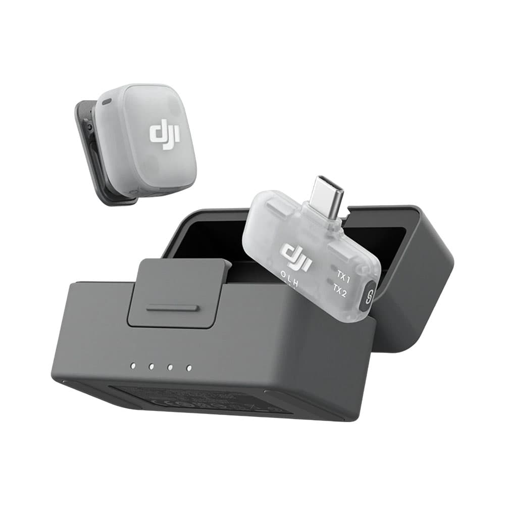 Dji Microfono Inalambrico Dji Mic Mini Tx Rx Estuche Carga