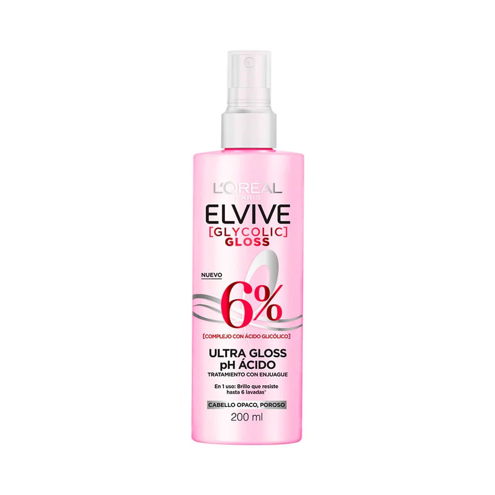 Loreal-paris Tratamiento Capilar Elvive Glycolic Acidifier GLOSS