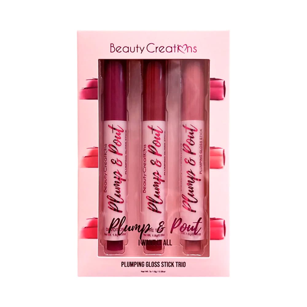 Beauty-creations Set Cosmeticos Stick Trio Want It Piezas GLOSS