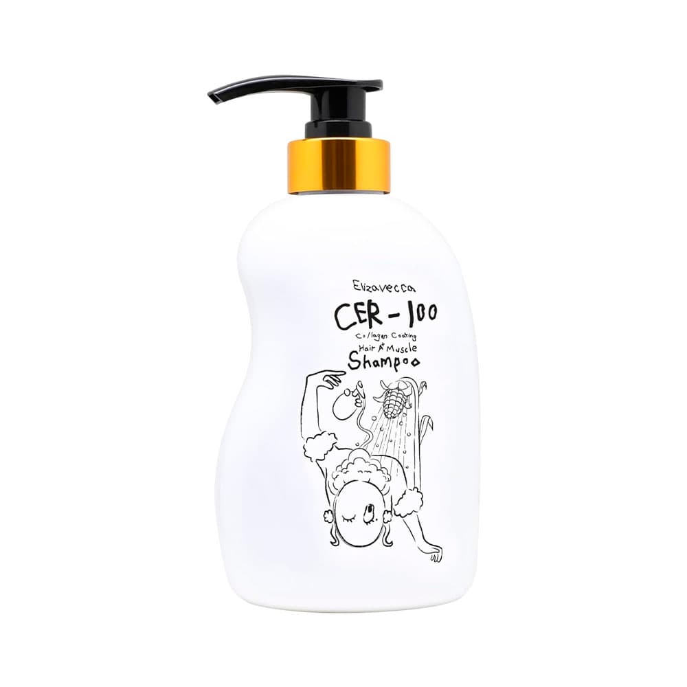 Elizavecca Shampoo Elizavecca Cer 100 Collagen Coating Hair Muscle 500 Ml