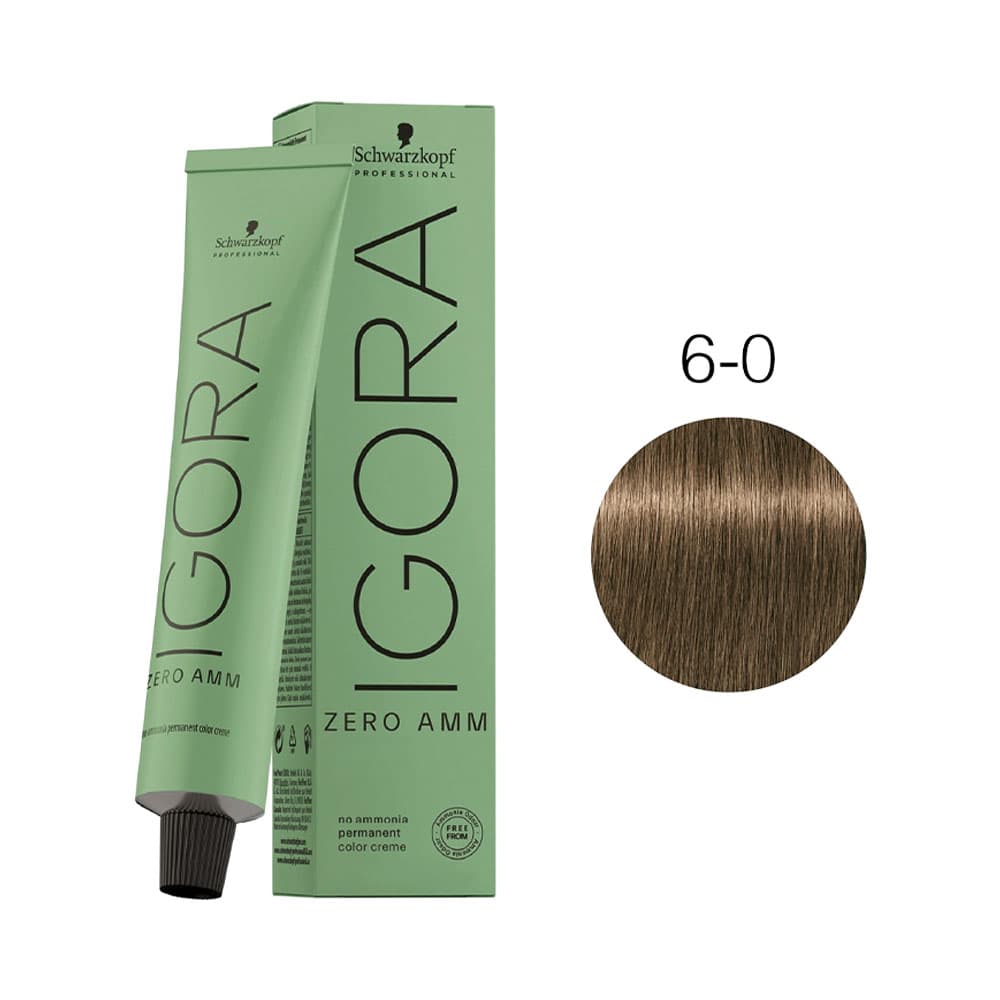 Igora Coloracion Igora Zero Amm Rubio Oscuro Natural HIDRATANTE