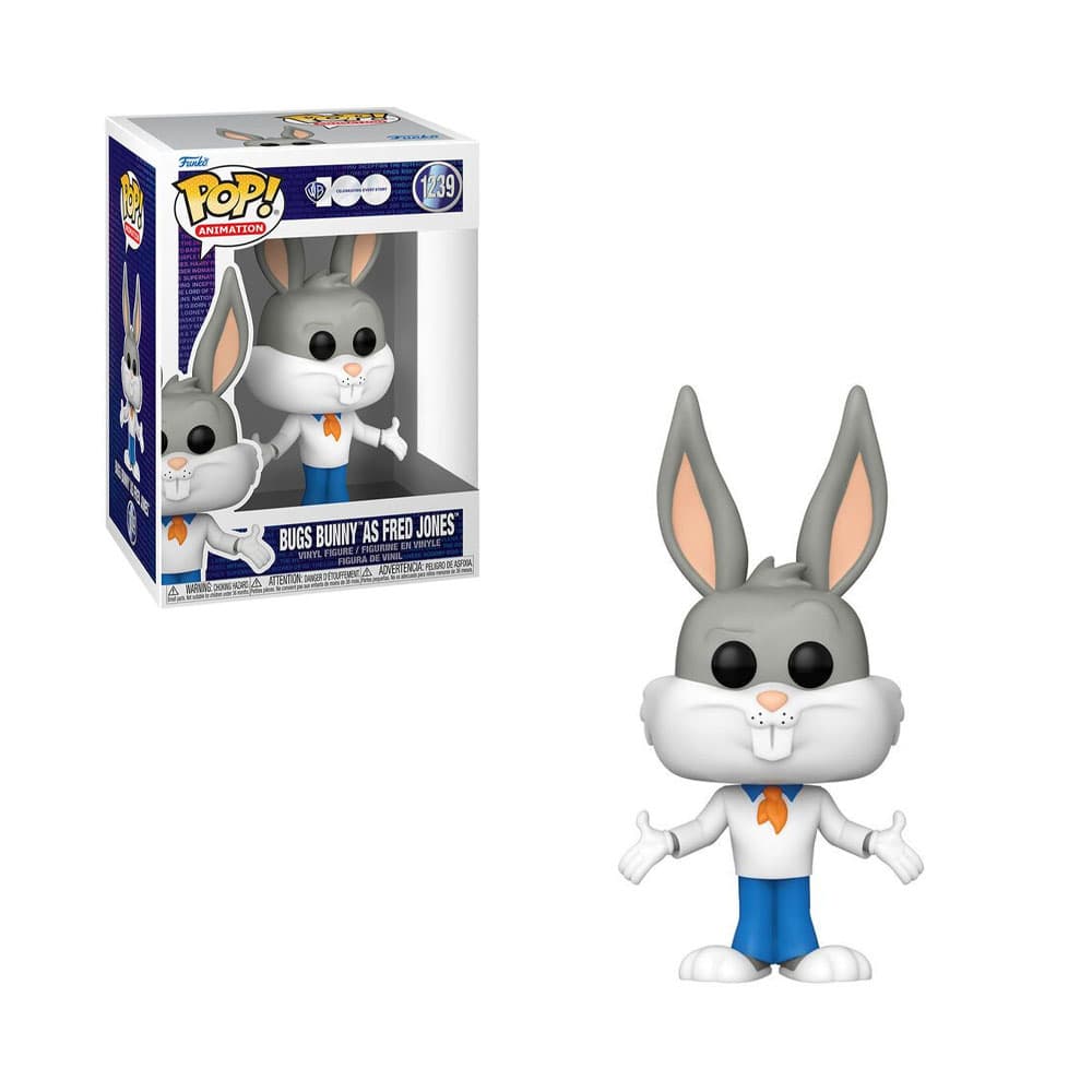 Funko Pop Bugs Bunny As Fred Jones 1239