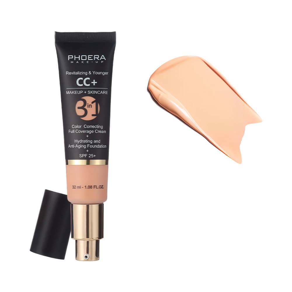 Phoera Base Revitalizing Younger Cc Cream IN1 Nude Spf25