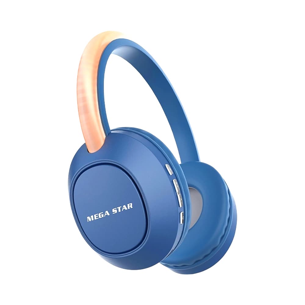 Auricular Inalámbrico Mega Star Hpv05 Bt Azul