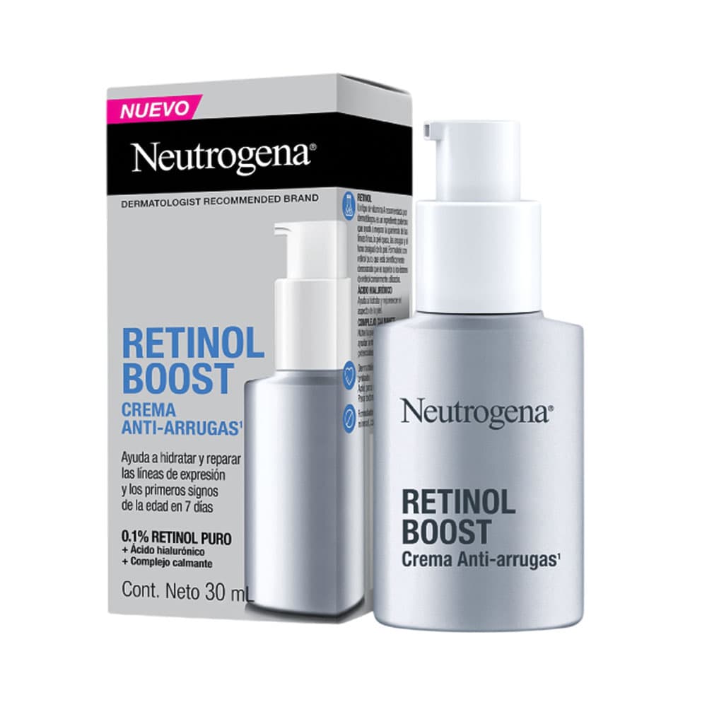 Neutrogena Facial Retinol Boost Anti Arrugas HIDRATANTE