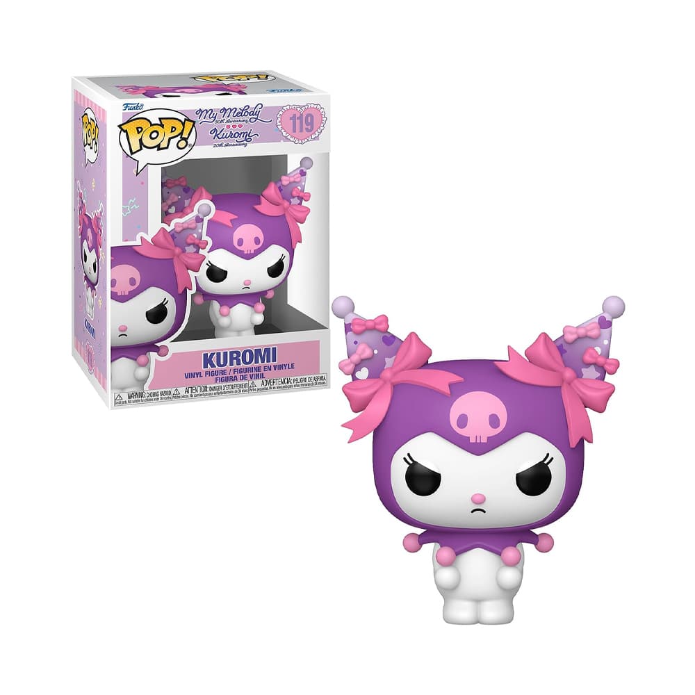Funko Pop My Melody 50 Th Anniversary Kuromi 20 Th Anniversary Kuromi 119